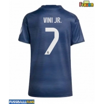 Real Madrid Vinicius Junior #7 Auswärtstrikot Frauen 2025-26 Kurzarm